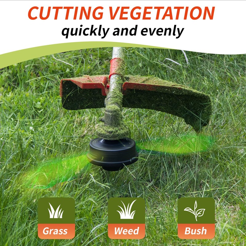 5 Pack String Trimmer Line Compatible with Ego String Trimmer