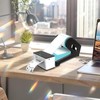 UOSIWYA Label Holder, Label Holder, 2-in-1 Thermal Label Holder for