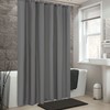 ALYVIA SPRING Extra Long Fabric Shower Curtain Liner Waterproof -