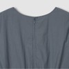 JAJU [JAJU] Women's Rustling String Dress_Blue Gray