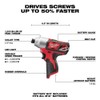 Milwaukee M12 1/4 In. Hex Impact Driver (Bare Tool)