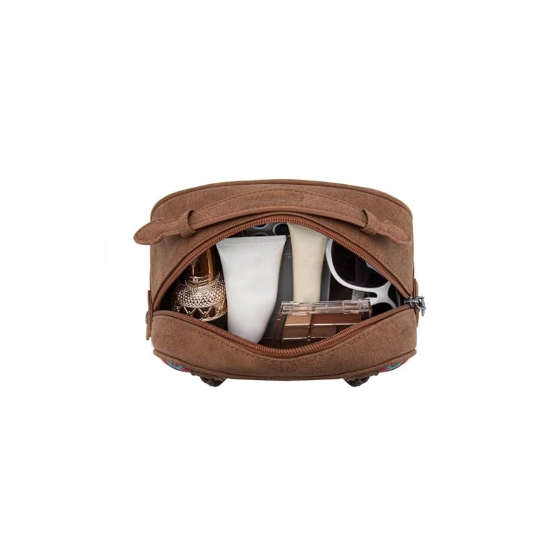 Wrangler - Bolsa de maquillaje para mujer, D-rojo, Small, Bolsa