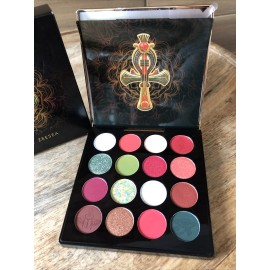 ZEESEA X TBM - New 16 Colors Egypt Eyeshadow Holographic Palette FIREWORKS 05
