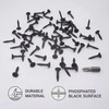 Marcopol (Pack of 100) Black Phosphate Carbon Steel 3.5 x