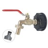 IBC Drain Tank Adapter for Brass Garden Tap with 12.7