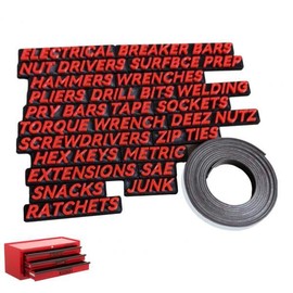 도구 상자 서랍 태그 세트 라벨링 스티커 쉬운 정리를 3d Tool Box Drawer Tag Set Labeling Stickers for Easy 3D Organization [01 China]