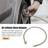 X AUTOHAUX 60cm 24" Car Tire Air Inflator Hose Adapter