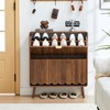 ORRD Shoe Storage Cabinet for Entryway with 2 Flip Drawers,