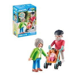 PLAYMOBIL grandparents with baby