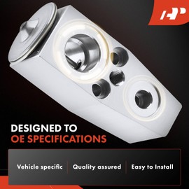 A-Premium A/C Expansion Valve Compatible with Dodge Grand Caravan 2008-2019, Chrysler Town & Country 2008-2016, Ram C/V CV 2012-2015