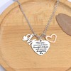 KENYG Necklace Gift for Boys Girls Heart Shape Pendant Necklaces