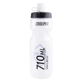 Azazrxis Sport Squeeze Water Bottle Fast Flow Water Bottles 20 24 oz. Reusable BPA Free Bottle for Cycling Running Gym Fitness Hiking (Transparent, 24 oz.)