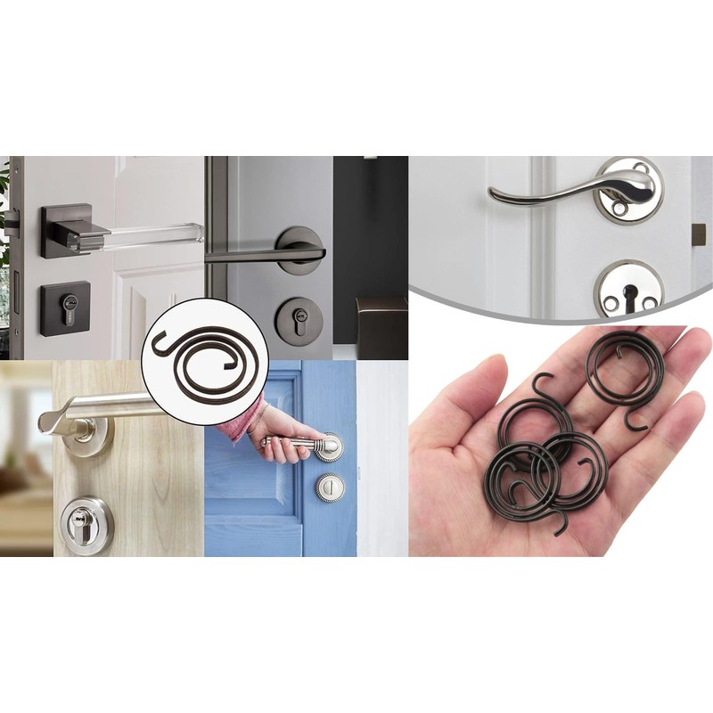 Generic Door Handle Springs Replacement Kit, 10 x 2.5 Turns
