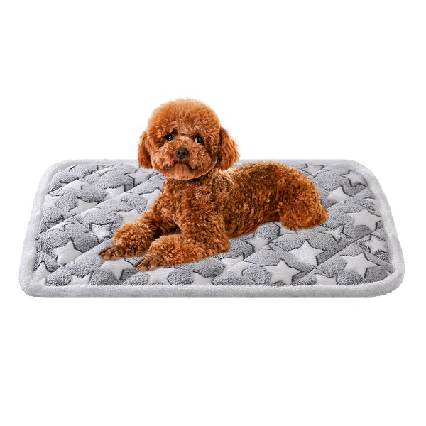 Dekeyoo Dog Crate Mats, Soft Reversible Dog Bed Mat, Cat