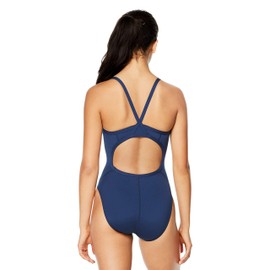 Speedo – Traje de baño de entrenamiento para mujer, color Azul marino, talla 34