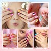 Kids Stick on Nails - 120PCS Kawaii Kids Nails False