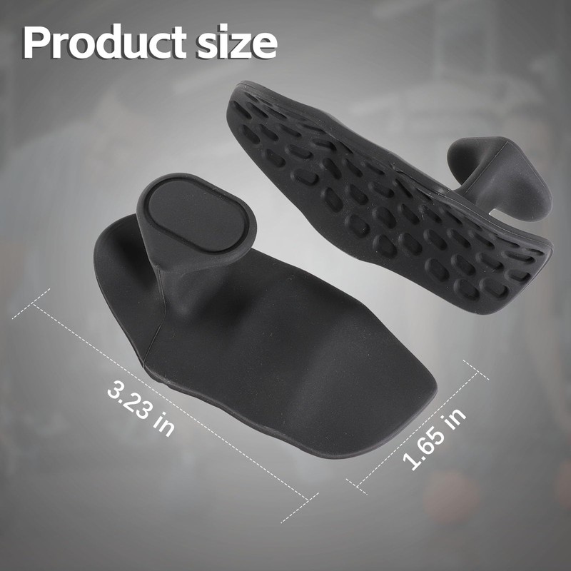 NiuMid Anti-Slip Workout Grips - Ergonomic Rubber Hand Protector Gloves