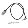 Kisangel Downward Angle Male to Male Video Cable for Tv