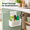 Over Cabinet Door Organizer for Kitchen Storage – Space-Saving Hanging