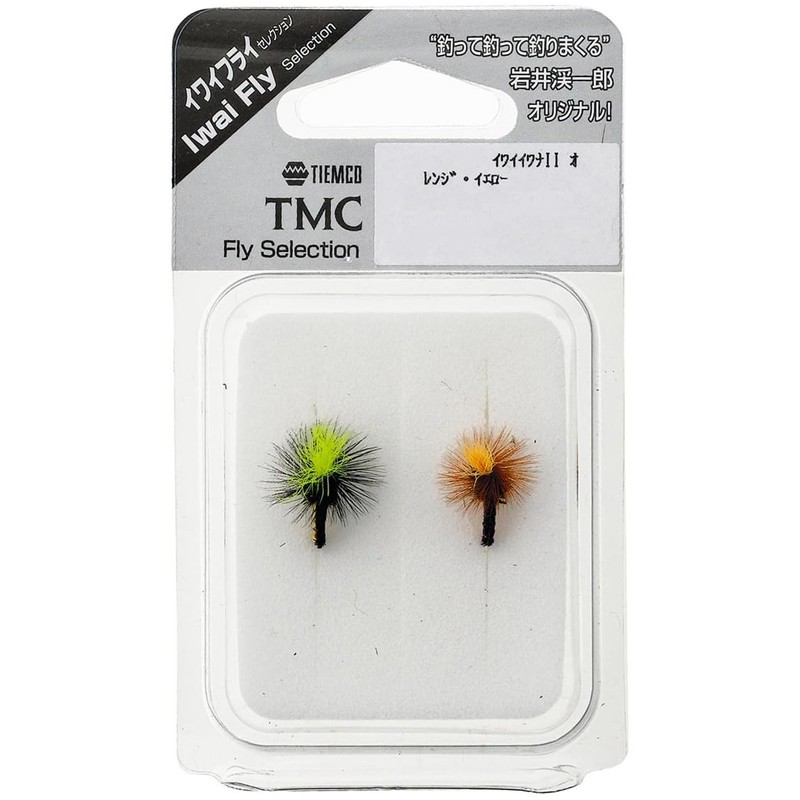 ティムコ(TIEMCO) TMC 完成品フライセット イワイセレクション I-03セット イワイイワナII オレンジ・イエロー #12