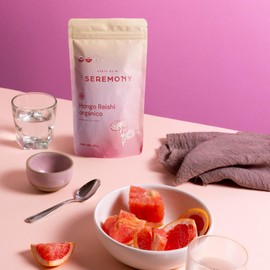 SEREMONY | Hongo Reishi Orgánico 100% Natural | 120 g | Adaptógeno | Superfood | Organic Reishi