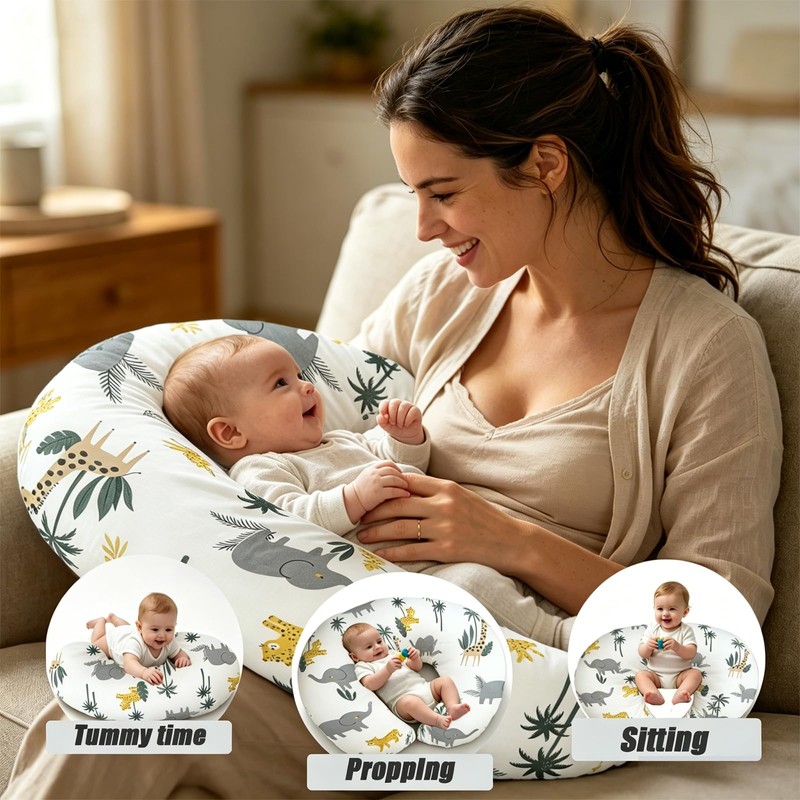 Nursing Pillow Breastfeeding Pillow Removable cover Machine washable