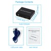 Wilxisum HDMI Arc Audio Extractor, ARC to RCA+Optical+3.5mm+Coaxial Converter/Adapter, RCA,3.5mm
