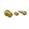 RIVERWELD TIG Welding Torch Fitting Connector Adapter Miller Gas Quick