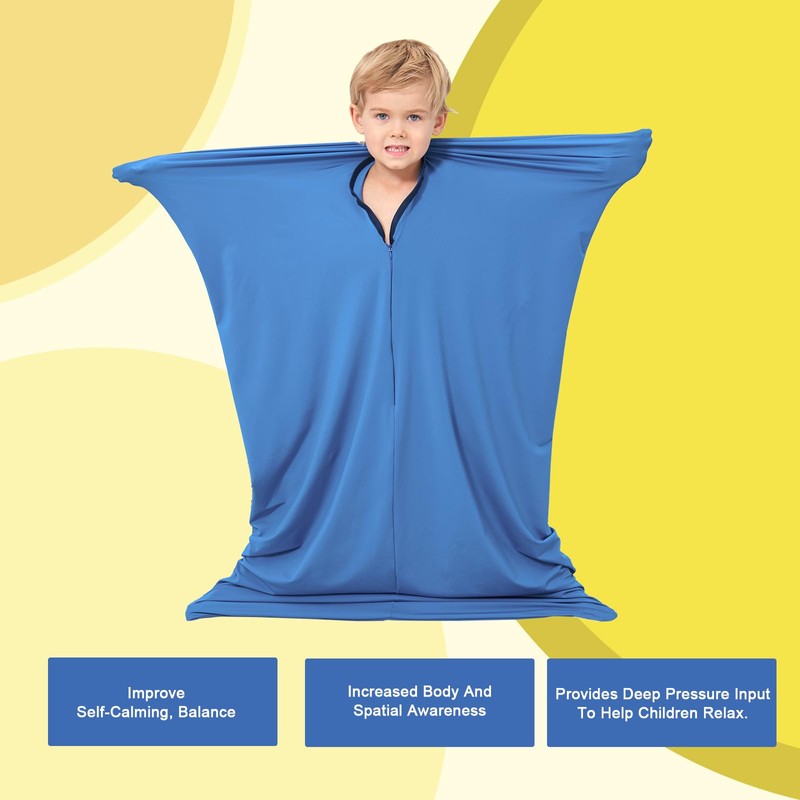 Sensory Body Sock for Kids,Sensory Sack for Relaxation, Focus,Sensory Integration,Body