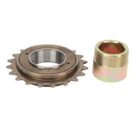 20T Freewheel with 25.5‑26mm Adapter Replacement Lightweight Easy Installation Bicycle Flywheel Adapter Kit for Electric Bike