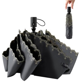 Folding Umbrella, Durable, Lightweight, 8.8 oz (250 g), Sun Umbrella, UV Protection, Automatic Opening/Closing, Large, Light Shading Heat Shield, Folding Umbrella, Women's, For Rain or Shine, UV