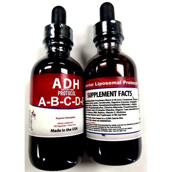 Adult ADH ABCD- Optimized Special Adults’ Mental Performance Syrup (60
