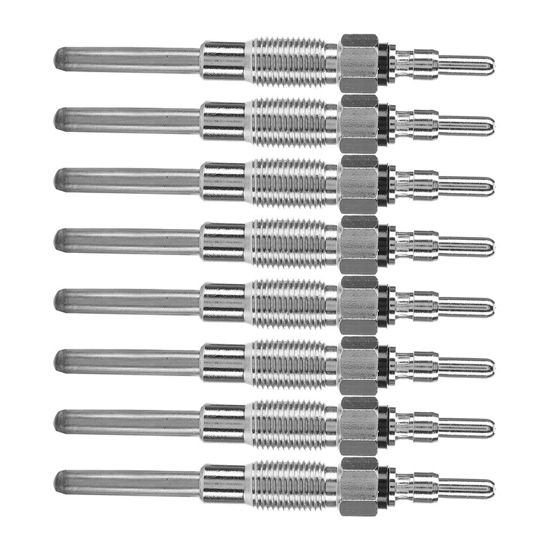 8pcs/set Car Glow Plugs Spark Plugs Set Fit For Ford