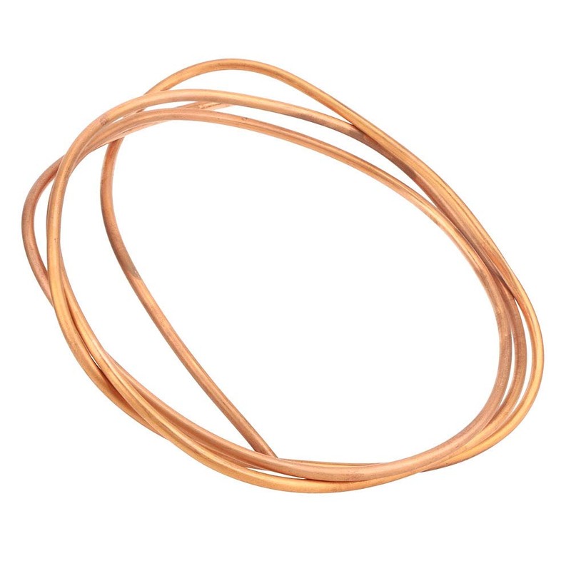 Copper Tube, 2 m Length C1100 T2 Copper Tube Soft