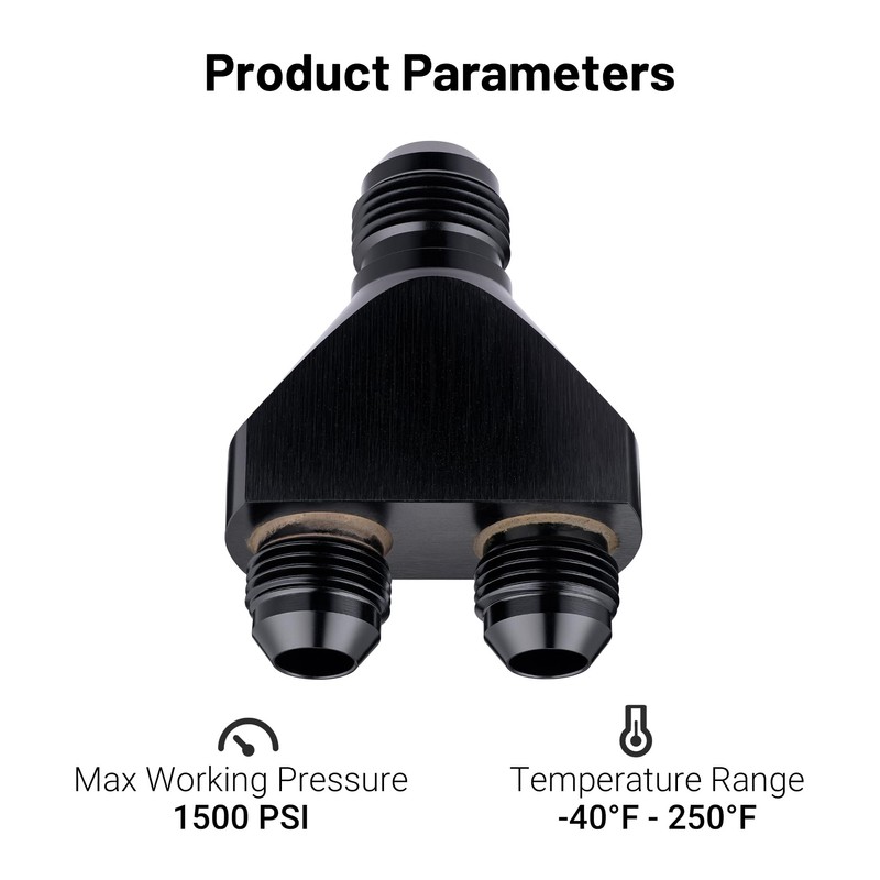 EVIL ENERGY 10AN Male to Parallel Exit Dual 8AN Male