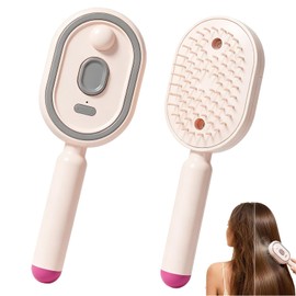 2026 New Electric Spray Air Cushion Massage Comb (Pink)