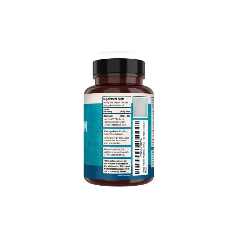 Nested Naturals Magnesio Glicinato Quelado 200 Mg