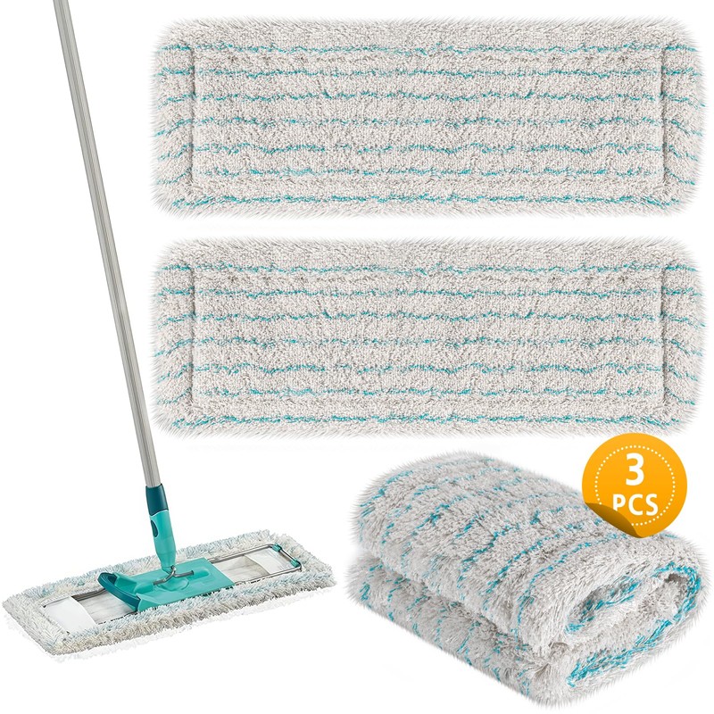 3 Pack Replacement Mop Covers for Leifheit Profi XL Micro