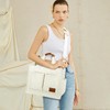 KKXIU Large Canvas Tote Bag for Women with Zipper and