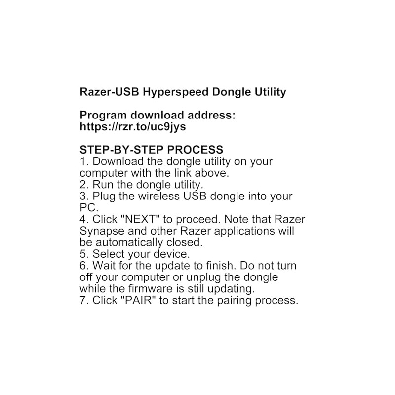 BestParts Adaptador de receptor de mouse de señal USB Dongle