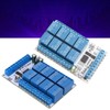 Eujgoov 8 Channel Relay Module Control Board DC 5V/12V Switch