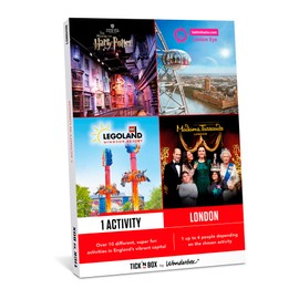 Tick&Box - Gift Box - Activity in London for 1 up to 4 people- Visit the capital of the UK - City Gift - Unique Experience for a true London souvenir - Valid for 2 years