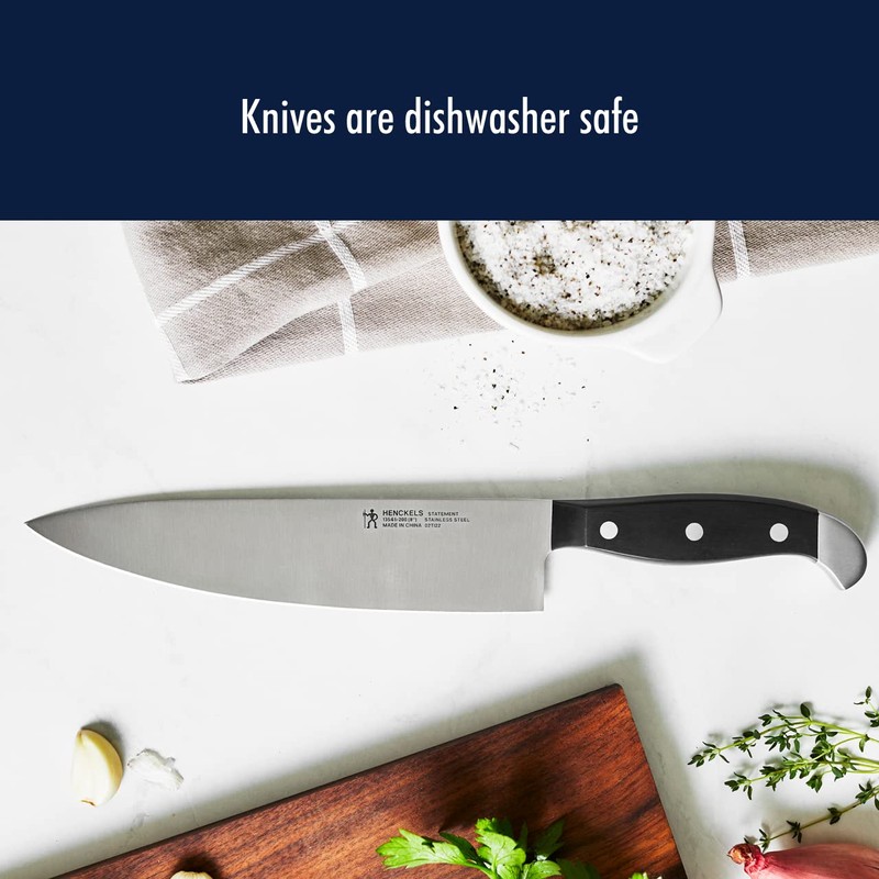 HENCKELS Statement Razor-Sharp 2-pc Chef Knife Set, German Engineered Informed