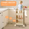 Chao KWORLDS Toddler Standing Tower, Montessori Kitchen Stool Helper for