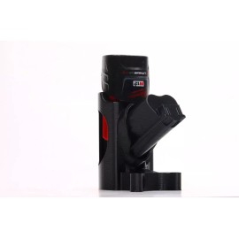 Milwaukee 2-in-1 Tool / Battery Slanted Wall Mount for Milwaukee M12 - Single Black