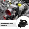 X AUTOHAUX Black Car Throttle Position Sensor Replacement ZJ01-18-911 for