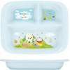 Skater XP7AG Baby Tableware, Lunch Plate, For Kids, Antibacterial, Plastic,
