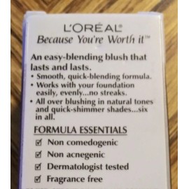 L'Oréal L'Oreal Paris QuickStick Face & Body Blush Quick Blend Copper Gleam Blush .33oz