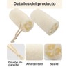 Zacate Para Cuerpo, Cepillo Para Cuerpo, 4 Piezas de Esponjas