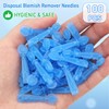 100 Pcs Disposal Blemish Remover Needles, Painless Pimple Popper for